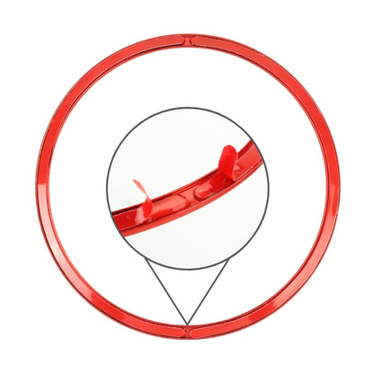 Car Auto Steering Wheel Ring Cover Trim Sticker Decoration for Audi A4L / A3 / A5 2017-2019(Purple) by buy2fix