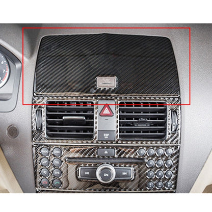 Car Dashboard Navigation Carbon Fiber Decorative Sticker for Mercedes-Benz W204 2007-2010 by buy2fix