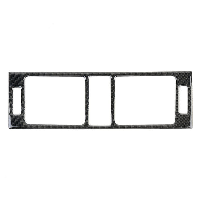 Car Dashboard Air Conditioning Frame Carbon Fiber Decorative Sticker for Mercedes-Benz W204 2007-2013 by buy2fix