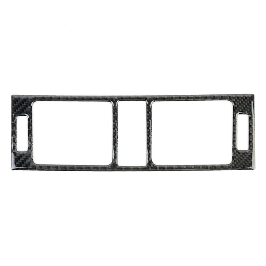 Car Dashboard Air Conditioning Frame Carbon Fiber Decorative Sticker for Mercedes-Benz W204 2007-2013 by buy2fix