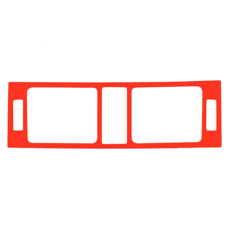 Car Dashboard Air Conditioning Frame Carbon Fiber Decorative Sticker for Mercedes-Benz W204 2007-2013 by buy2fix