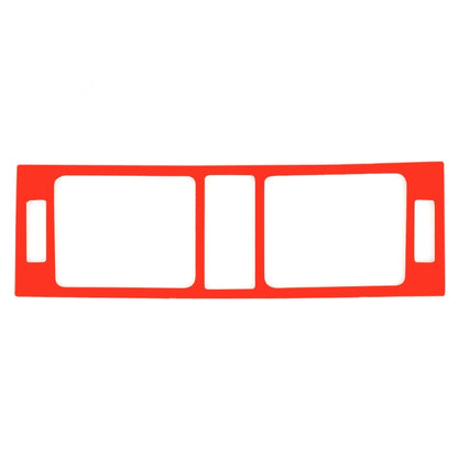 Car Dashboard Air Conditioning Frame Carbon Fiber Decorative Sticker for Mercedes-Benz W204 2007-2013 by buy2fix