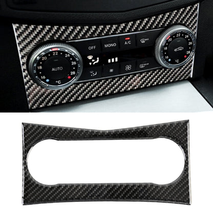 Car Air Conditioning Frame Carbon Fiber Decorative Sticker for Mercedes-Benz W204 2007-2010 by buy2fix