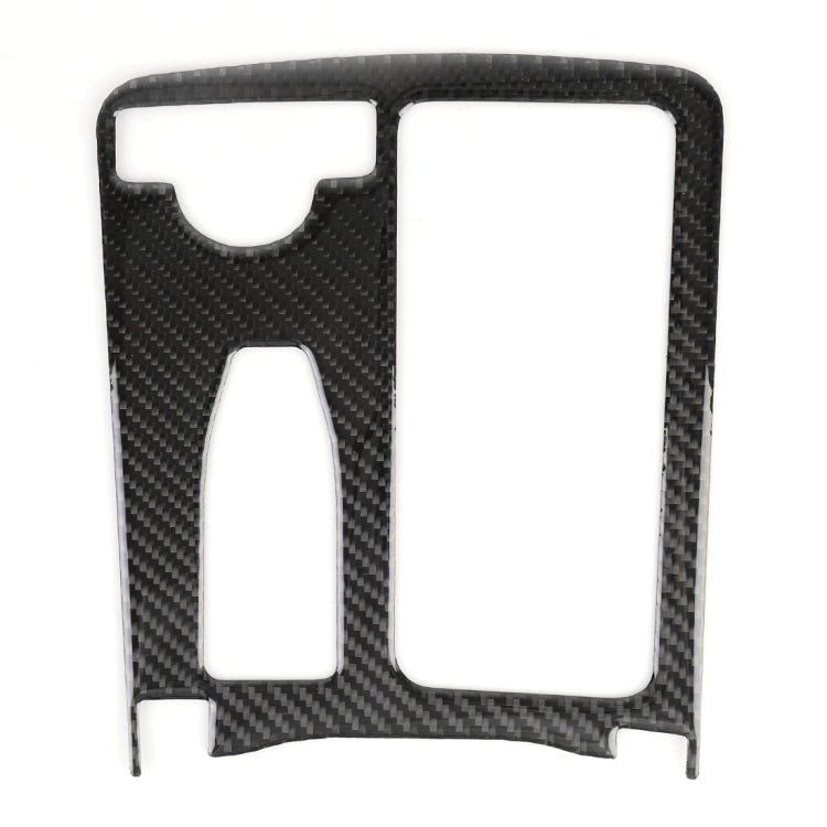 Car Left Drive Water Cup Panel Carbon Fiber Decorative Sticker for Mercedes-Benz W204 2007-2013 by buy2fix