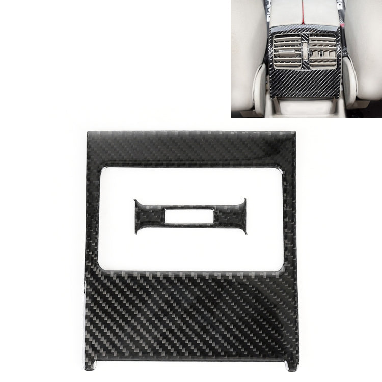 2 PCS Car Rear Air Outlet Frame Carbon Fiber Decorative Sticker for Mercedes-Benz W204 2007-2013 by buy2fix