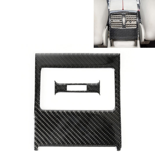 2 PCS Car Rear Air Outlet Frame Carbon Fiber Decorative Sticker for Mercedes-Benz W204 2007-2013 by buy2fix