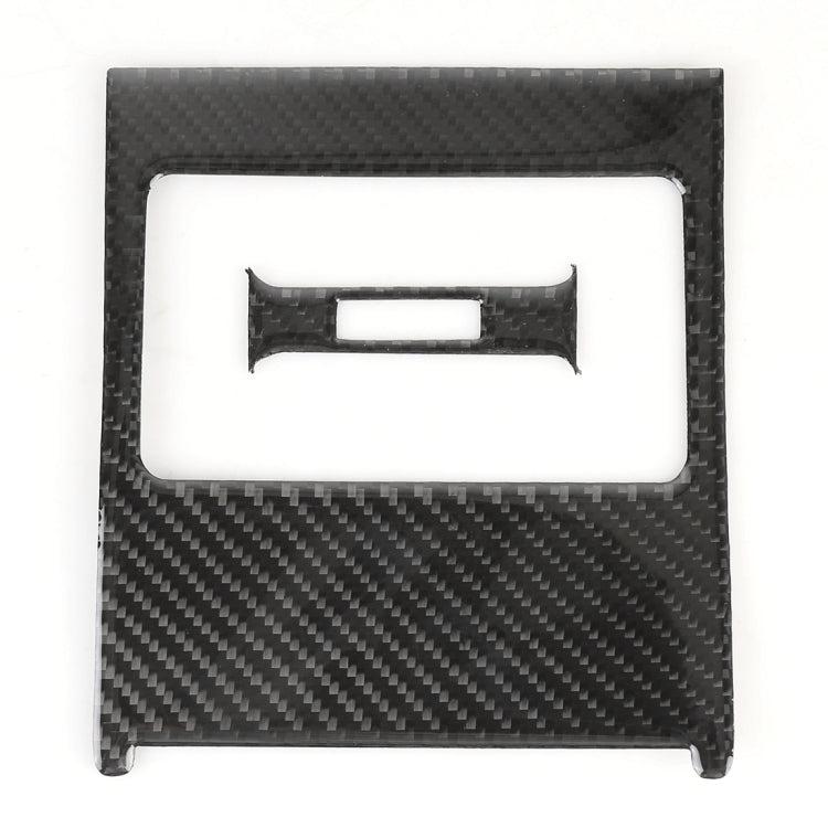 2 PCS Car Rear Air Outlet Frame Carbon Fiber Decorative Sticker for Mercedes-Benz W204 2007-2013 by buy2fix