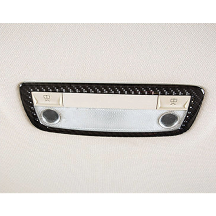 Car Rear Dome Light Panel Carbon Fiber Decorative Sticker for Mercedes-Benz W204 2007-2013 by buy2fix