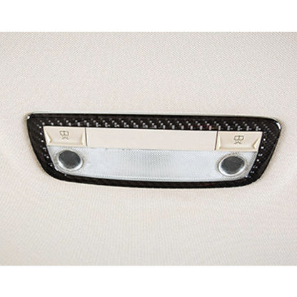 Car Rear Dome Light Panel Carbon Fiber Decorative Sticker for Mercedes-Benz W204 2007-2013 by buy2fix