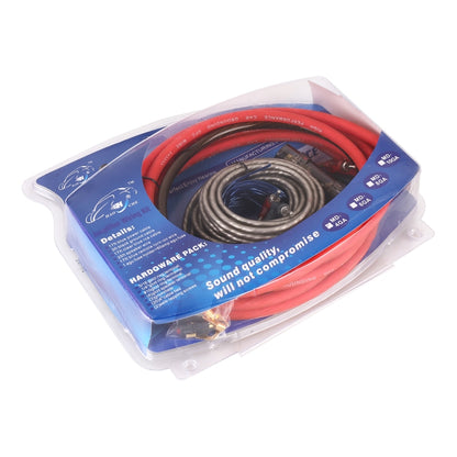 1200W 4GA Car Copper Clad Aluminum Power Subwoofer Amplifier Audio Wire Cable Kit with 60Amp Fuse Holder - DIY Cables by buy2fix | Online Shopping UK | buy2fix