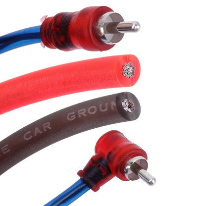 1200W 8GA Car Copper Clad Aluminum Power Subwoofer Amplifier Audio Wire Cable Kit with 60Amp Fuse Holder - DIY Cables by buy2fix | Online Shopping UK | buy2fix