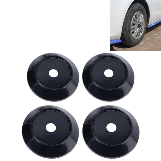 4 PCS Plastic Car Styling Accessories Car Emblem Badge Sticker Wheel Hub Caps Centre Cover - Wheels Tires & Parts by buy2fix | Online Shopping UK | buy2fix
