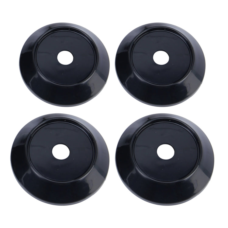 4 PCS Plastic Car Styling Accessories Car Emblem Badge Sticker Wheel Hub Caps Centre Cover - Wheels Tires & Parts by buy2fix | Online Shopping UK | buy2fix
