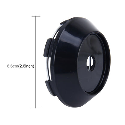 4 PCS Plastic Car Styling Accessories Car Emblem Badge Sticker Wheel Hub Caps Centre Cover - Wheels Tires & Parts by buy2fix | Online Shopping UK | buy2fix