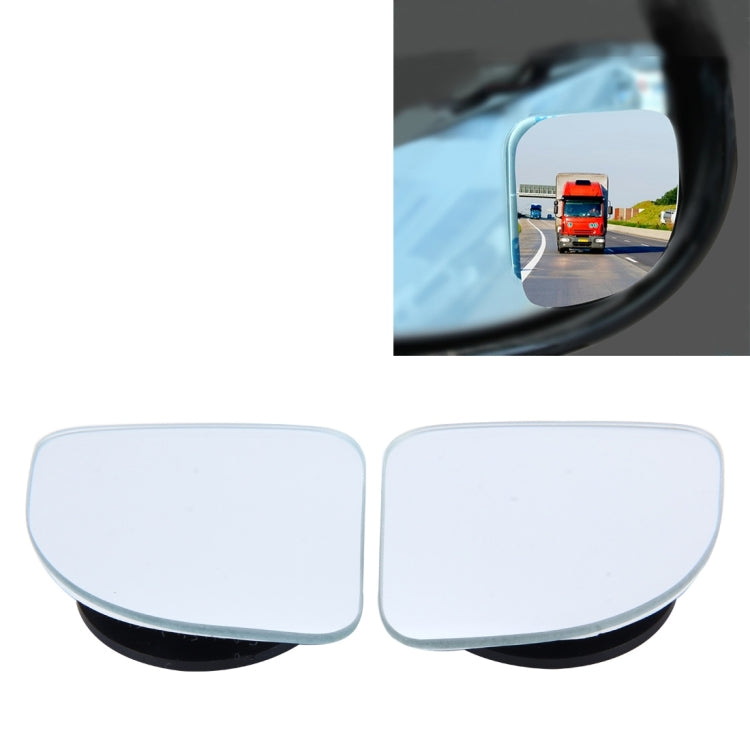 2 PCS ACP-005 Car Blind Spot Rear View Fix/360 Degree Angle Adjustable Wide Angle Mirror by buy2fix