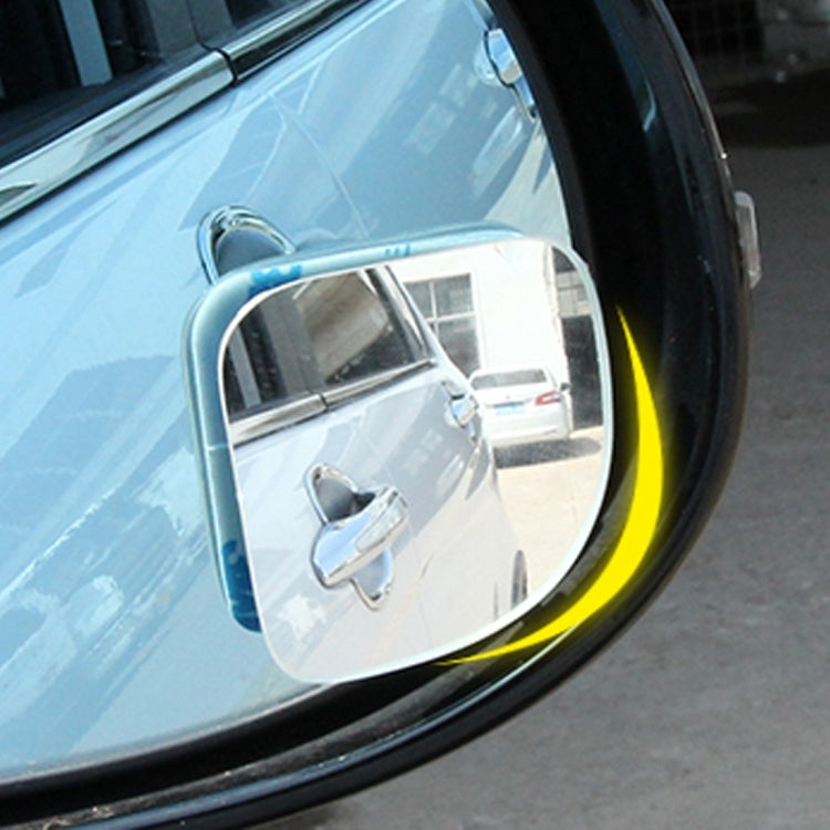 2 PCS ACP-005 Car Blind Spot Rear View Fix/360 Degree Angle Adjustable Wide Angle Mirror by buy2fix