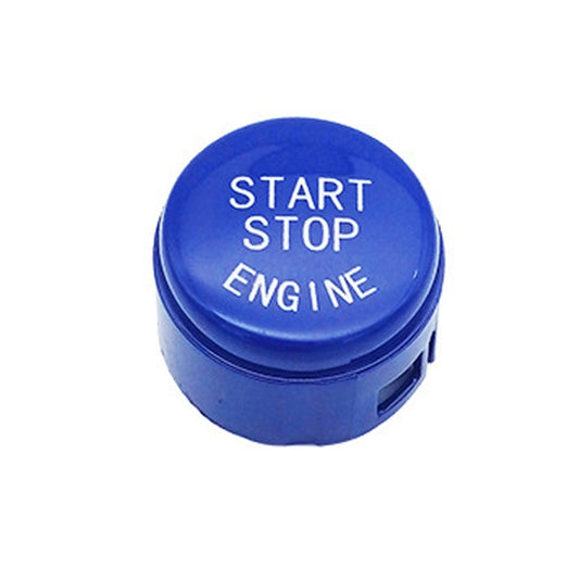 Car Start Stop Engine Button Switch Replace Cover 61319153832 for BMW 5 / 6 / 7 Series F Chassis without Start and Stop 2009-2013(Blue) - Car Switches by buy2fix | Online Shopping UK | buy2fix