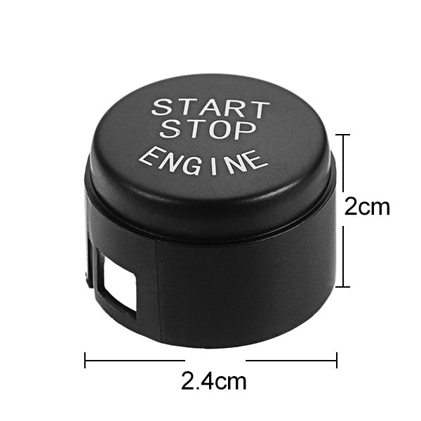 Car Start Stop Engine Button Switch Replace Cover 61319153832 for BMW 5 / 6 / 7 Series F Chassis without Start and Stop 2009-2013(Red) - Car Switches by buy2fix | Online Shopping UK | buy2fix