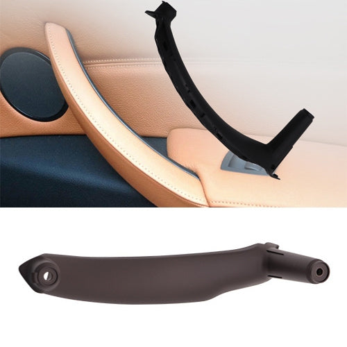 Car Interior Right Handle Inner Door Armrest Panel Pull 51416969402 for BMW X5 / X6, Left Drive(Brown) - Door Handles by buy2fix | Online Shopping UK | buy2fix