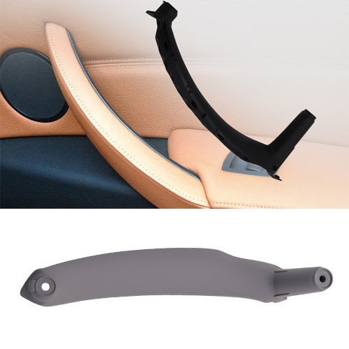 Car Interior Left Handle Inner Door Armrest Panel Pull 51416969401 for BMW X5 / X6, Left Drive(Grey) - Door Handles by buy2fix | Online Shopping UK | buy2fix