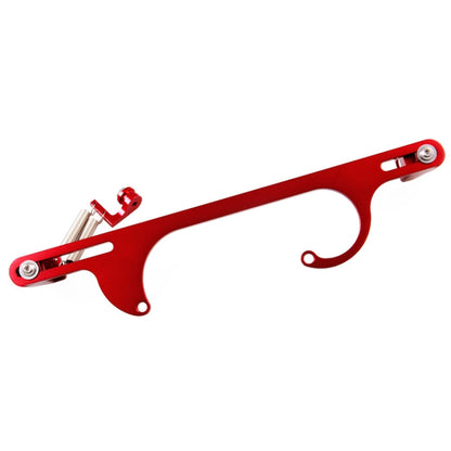 Car Modification Throttle Base Cable Base Section Aluminum Alloy Throttle Cable(Red) - Engine Fittings by buy2fix | Online Shopping UK | buy2fix