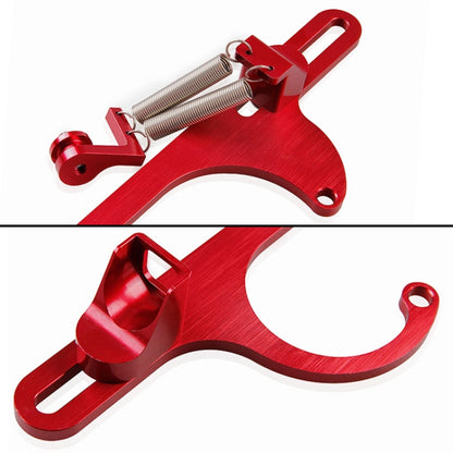 Car Modification Throttle Base Cable Base Section Aluminum Alloy Throttle Cable(Red) - Engine Fittings by buy2fix | Online Shopping UK | buy2fix