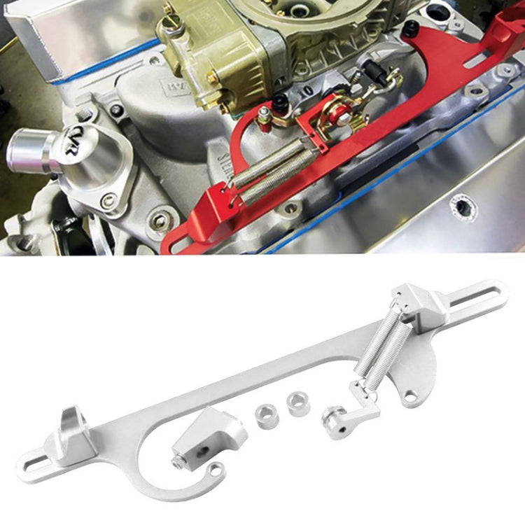 Car Modification Throttle Base Cable Base Section Aluminum Alloy Throttle Cable(Silver) - Engine Fittings by buy2fix | Online Shopping UK | buy2fix