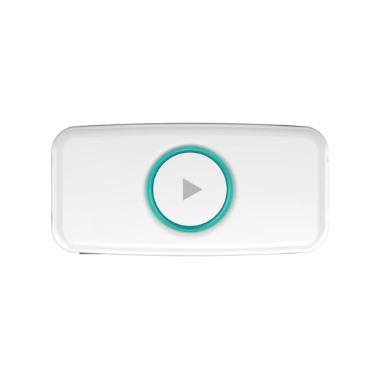 Doosl DSER102 Mini Car Bluetooth Wireless Music Receiver with 3.5mm Stereo Input Jack(White) - Bluetooth Adapters by buy2fix | Online Shopping UK | buy2fix