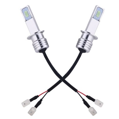 2 PCS H1 72W 1000LM 6000-6500K Super Bright Car Fog Light LED Bulbs, DC 12-24V(Ice Blue Light) - Fog / Driving Lights by buy2fix | Online Shopping UK | buy2fix