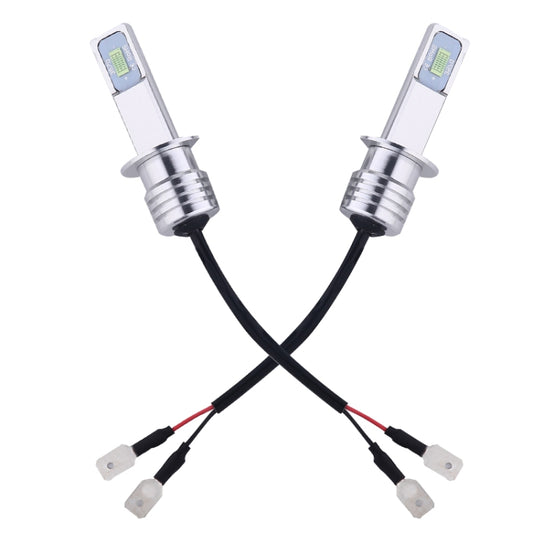 2 PCS H1 72W 1000LM 6000-6500K Super Bright Car Fog Light LED Bulbs, DC 12-24V(Ice Blue Light) - Fog / Driving Lights by buy2fix | Online Shopping UK | buy2fix