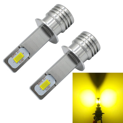 2 PCS H1 72W 1000LM 6000-6500K Super Bright Car Fog Light LED Bulbs, DC 12-24V(Yellow Light) - Fog / Driving Lights by buy2fix | Online Shopping UK | buy2fix