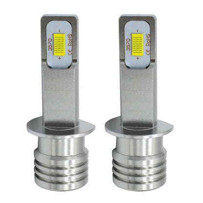 2 PCS H1 72W 1000LM 6000-6500K Super Bright Car Fog Light LED Bulbs, DC 12-24V(Yellow Light) - Fog / Driving Lights by buy2fix | Online Shopping UK | buy2fix