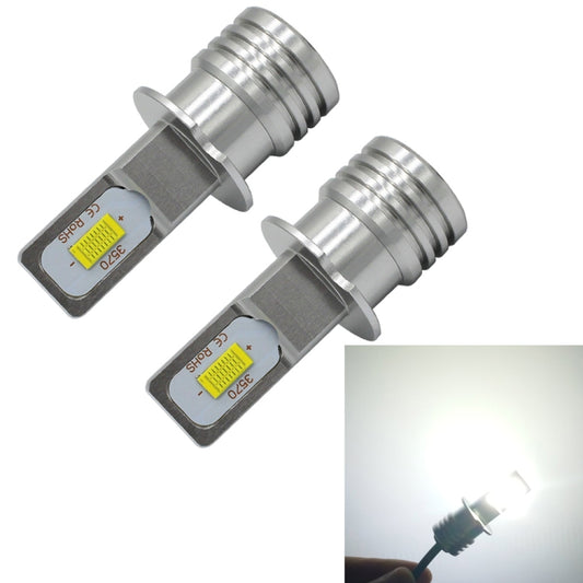 2 PCS H3 72W 1000LM 6000-6500K Super Bright Car Fog Light LED Bulbs, DC 12-24V(White Light) - Fog / Driving Lights by buy2fix | Online Shopping UK | buy2fix