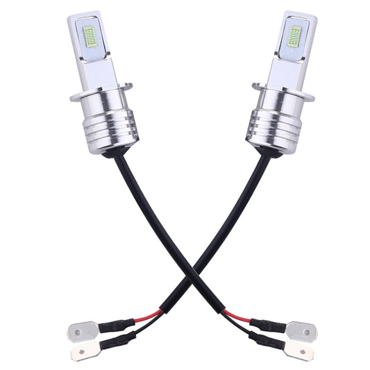 2 PCS H3 72W 1000LM 6000-6500K Super Bright Car Fog Light LED Bulbs, DC 12-24V(Ice Blue Light) - Fog / Driving Lights by buy2fix | Online Shopping UK | buy2fix
