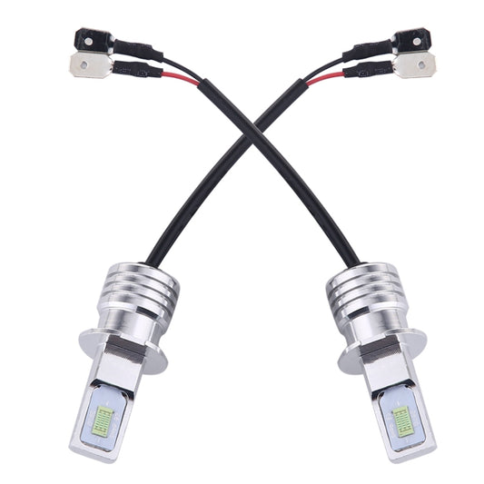2 PCS H3 72W 1000LM 6000-6500K Super Bright Car Fog Light LED Bulbs, DC 12-24V(Ice Blue Light) - Fog / Driving Lights by buy2fix | Online Shopping UK | buy2fix