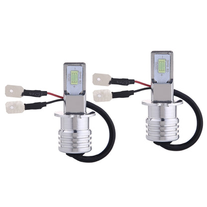 2 PCS H3 72W 1000LM 6000-6500K Super Bright Car Fog Light LED Bulbs, DC 12-24V(Ice Blue Light) - Fog / Driving Lights by buy2fix | Online Shopping UK | buy2fix