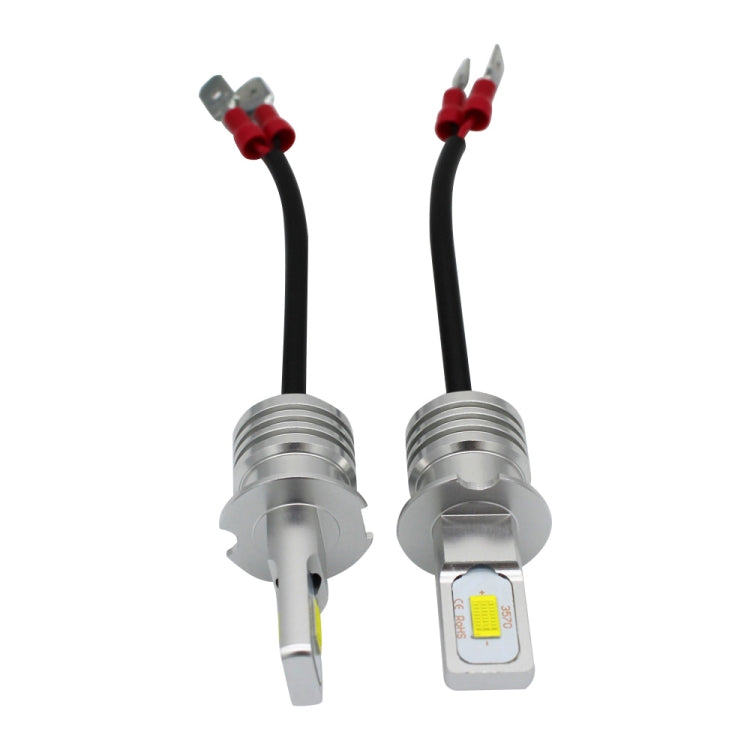 2 PCS H3 72W 1000LM 6000-6500K Super Bright Car Fog Light LED Bulbs, DC 12-24V(Yellow Light) - Fog / Driving Lights by buy2fix | Online Shopping UK | buy2fix