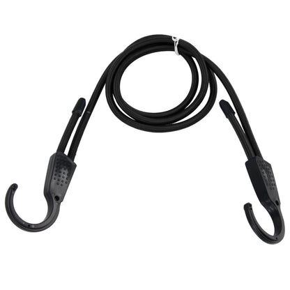 Reusable Car Fastening Rope Car Adjustable Elastic Rope Trunk Storage Hooks Strap Fastening Vehicle Fastening Rope, Length: 1.5m(Black) by buy2fix