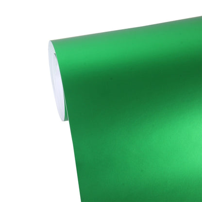 8m * 0.5m Ice Blue Metallic Matte Icy Ice Car Decal Wrap Auto Wrapping Vehicle Sticker Motorcycle Sheet Tint Vinyl Air Bubble Sticker(Green) by buy2fix