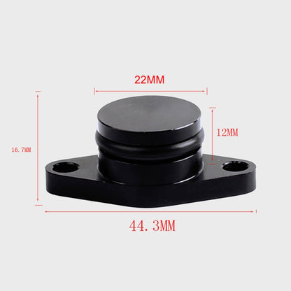 6 PCS 22mm Swirl Flap Flaps Delete Removal Blanks Plugs for BMW M57 (6-cylinder)(Black) - Engine Fittings by buy2fix | Online Shopping UK | buy2fix