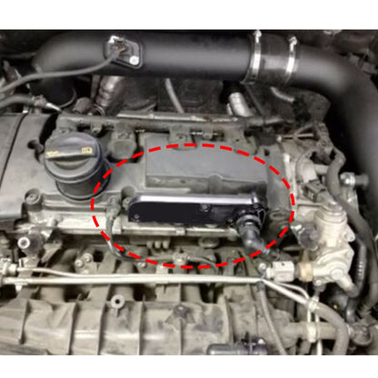 Modified Forged PCV Care Board Kit PCV Delete Plate for Audi / Volkswagen Golf PCV Vacuum Adapter - Engine Fittings by buy2fix | Online Shopping UK | buy2fix
