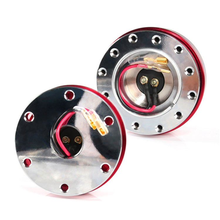 Universal 60mm Car Steering Wheel Quick Release HUB Racing Adapter Snap Off Boss Kit(Silver) by buy2fix