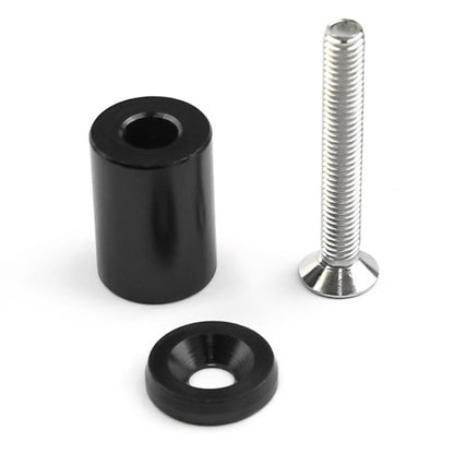 4 PCS Car Modified Isolation Column Engine Cover Blocked Up Screw Engine Turbine Ventilation Gasket Screw Washer (Black) - Nuts & Bolts by buy2fix | Online Shopping UK | buy2fix