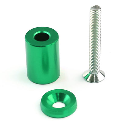 4 PCS Car Modified Isolation Column Engine Cover Blocked Up Screw Engine Turbine Ventilation Gasket Screw Washer (Green) - Nuts & Bolts by buy2fix | Online Shopping UK | buy2fix