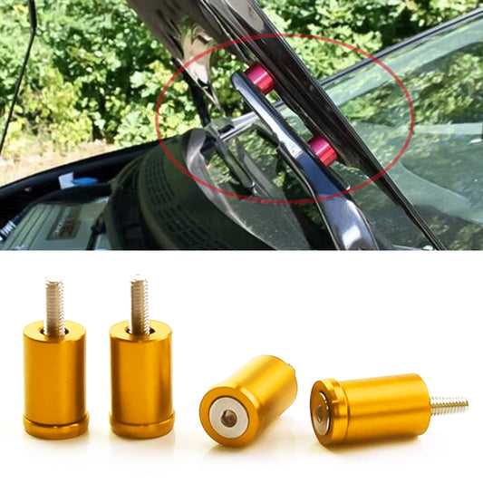 4 PCS Car Modified Isolation Column Engine Cover Blocked Up Screw Engine Turbine Ventilation Gasket Screw Washer (Gold) - Nuts & Bolts by buy2fix | Online Shopping UK | buy2fix