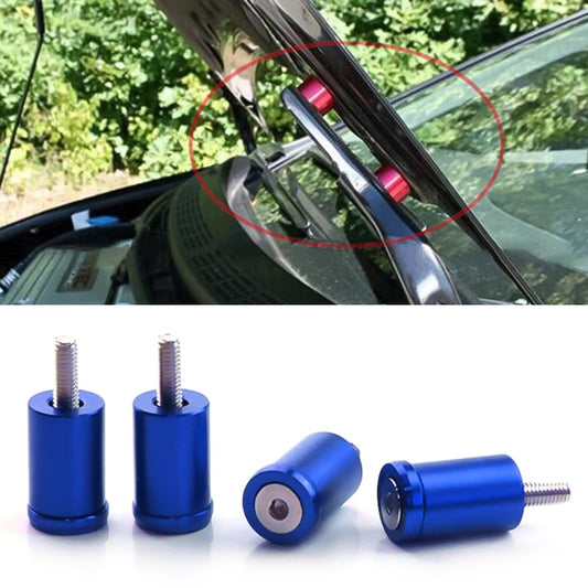 4 PCS Car Modified Isolation Column Engine Cover Blocked Up Screw Engine Turbine Ventilation Gasket Screw Washer (Blue) - Nuts & Bolts by buy2fix | Online Shopping UK | buy2fix