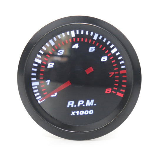 52mm 12V Universal Car Modified Tachometer - Clocks & Car Meters by buy2fix | Online Shopping UK | buy2fix