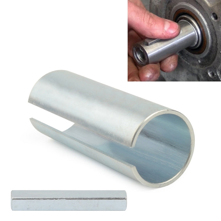 1 inch to 9/ 8 inch Gas Engine Pulley Crank Shaft Sleeve Adapter Predator with 1/4 inch Keystock - Engine Fittings by buy2fix | Online Shopping UK | buy2fix
