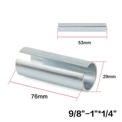 1 inch to 9/ 8 inch Gas Engine Pulley Crank Shaft Sleeve Adapter Predator with 1/4 inch Keystock - Engine Fittings by buy2fix | Online Shopping UK | buy2fix