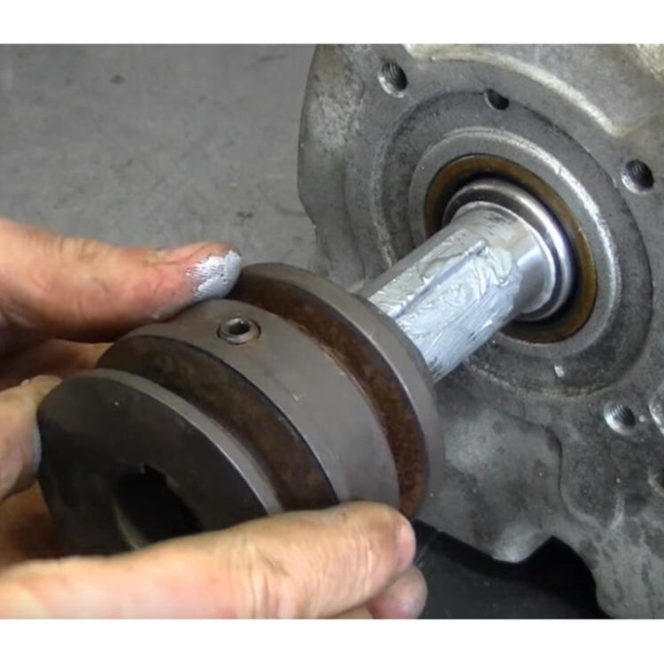 1 inch to 9/ 8 inch Gas Engine Pulley Crank Shaft Sleeve Adapter Predator with 1/4 inch Keystock - Engine Fittings by buy2fix | Online Shopping UK | buy2fix